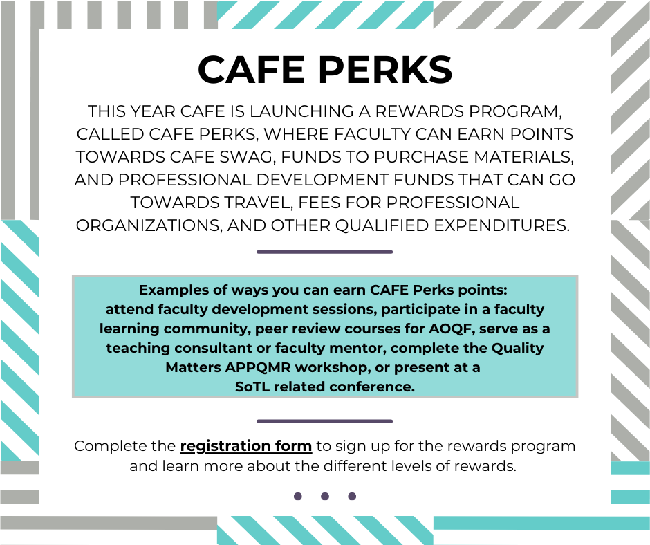 CAFE Perks Spring 2024