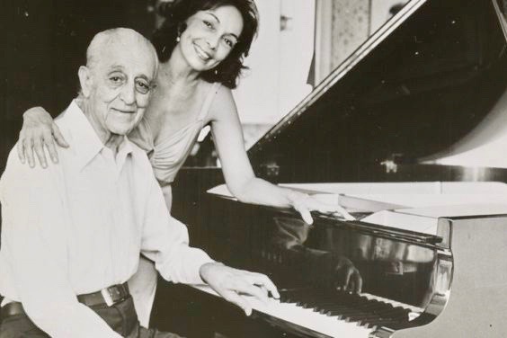 Composeer Francisco Mignone and his wife, Josephina