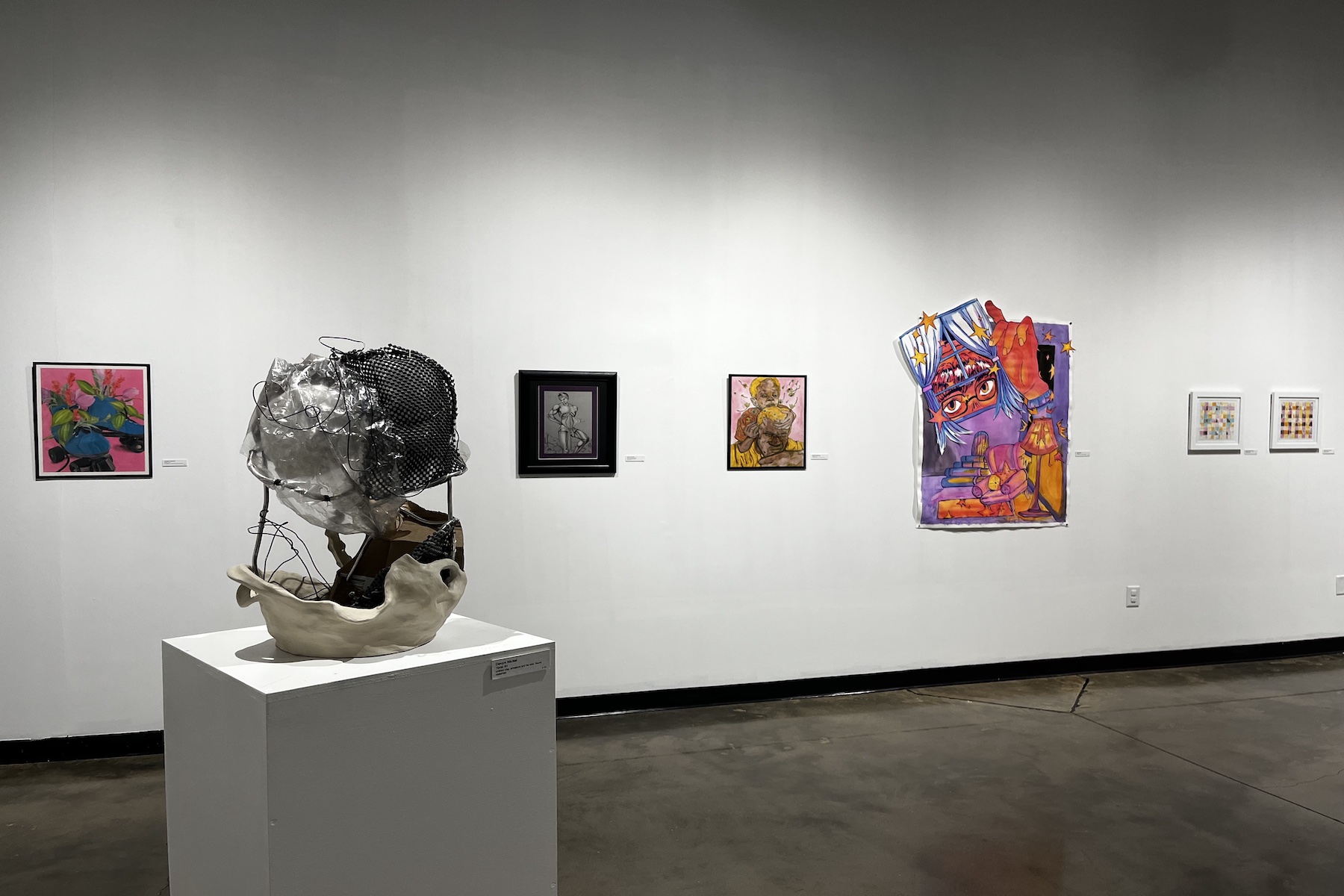The New Gallery, Austin Peay State University's 1,500-square-foot white cube contemporary art gallery.