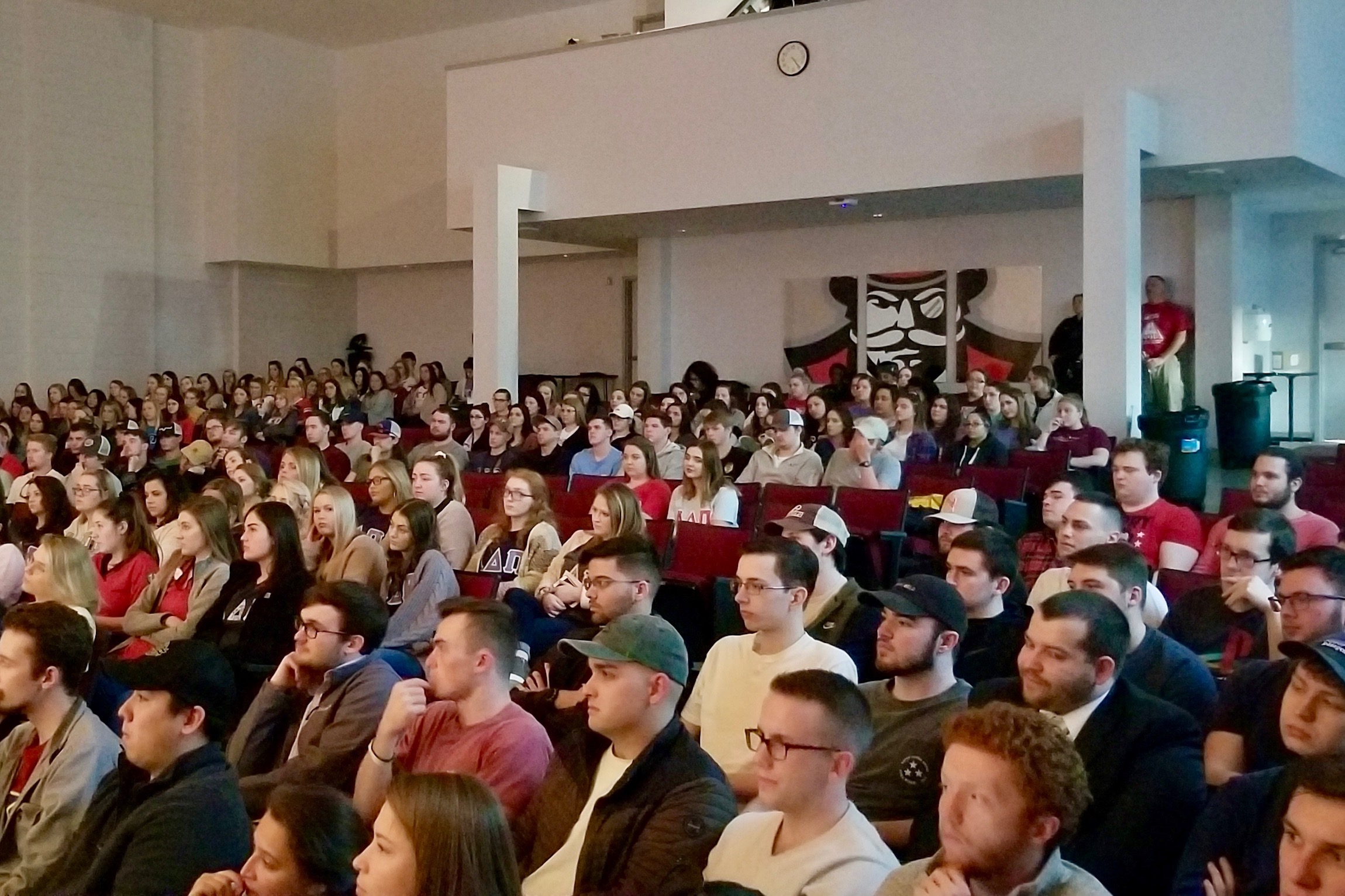More than 400 Austin Peay State University students attended the Safe Spring Break IMPACT Panel held at the Clement Auditorium on Feb. 26. 