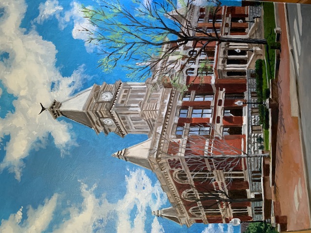 Noel Courthouse Painting