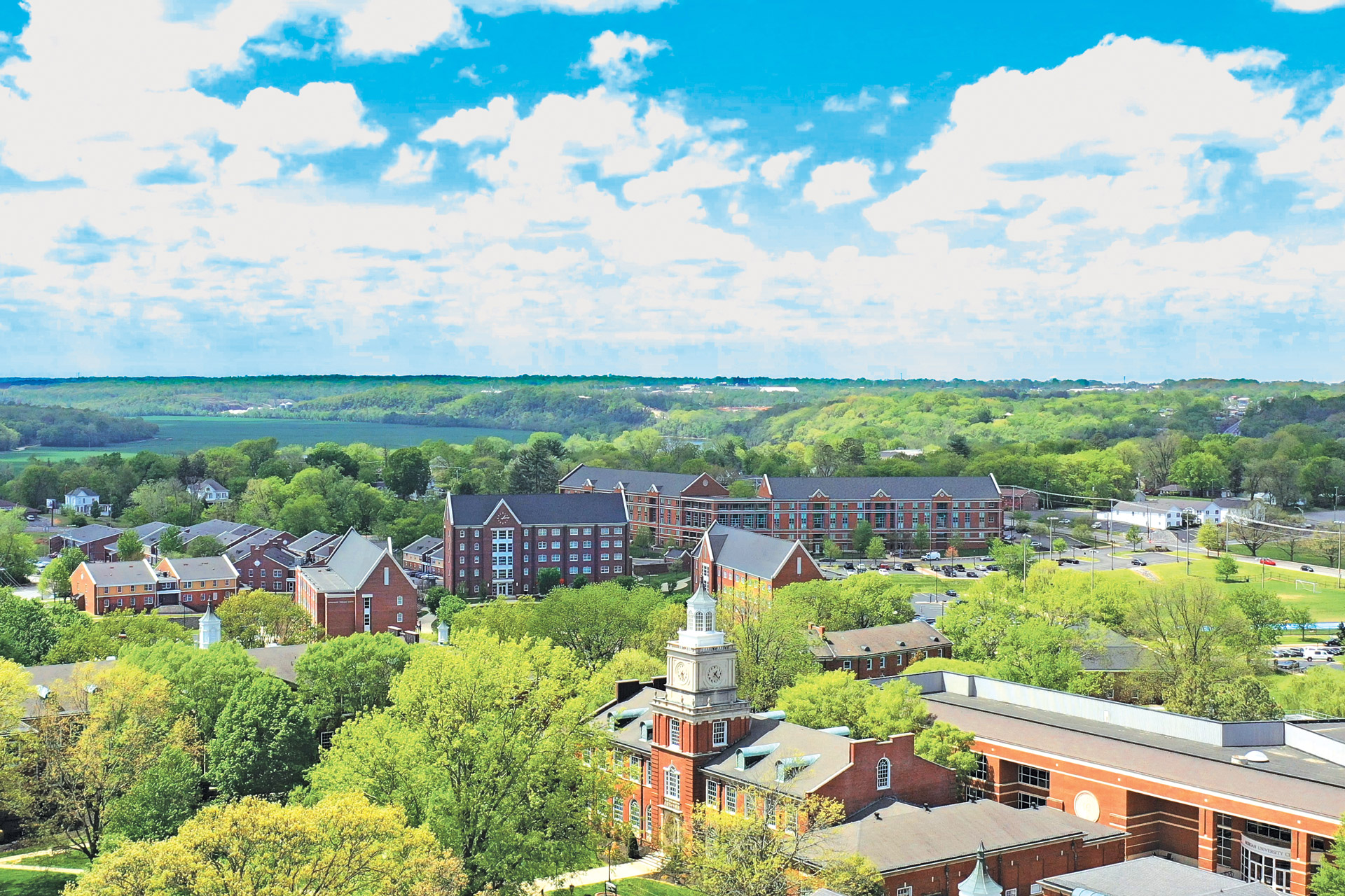 Aerial View of Campus
