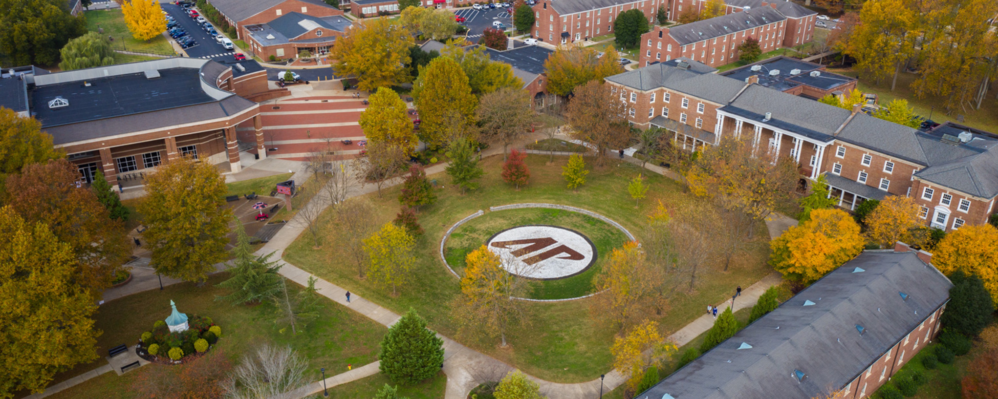 Aerial of campus