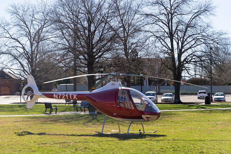 Austin Peay introduces first helicopter in its rotor-wing fleet Austin Peay State University officials on Wednesday, Jan. 9, unveiled the first of three helicopters in its new rotor-wing fleet. The helicopters bolster the state’s first and only rotorcraft program attached to a bachelor’s degree.