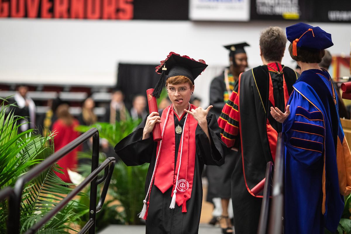 For the first time in University history, Austin Peay held its spring commencement ceremonies over the course of two days – May 3-4. The speakers for the three ceremonies were former Tennessee Gov. Bill Haslam, U.S. Rep. Mark Green and Tennessee State Rep. Jason Hodges.