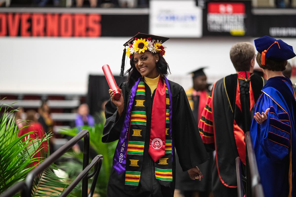 For the first time in University history, Austin Peay held its spring commencement ceremonies over the course of two days – May 3-4. The speakers for the three ceremonies were former Tennessee Gov. Bill Haslam, U.S. Rep. Mark Green and Tennessee State Rep. Jason Hodges.