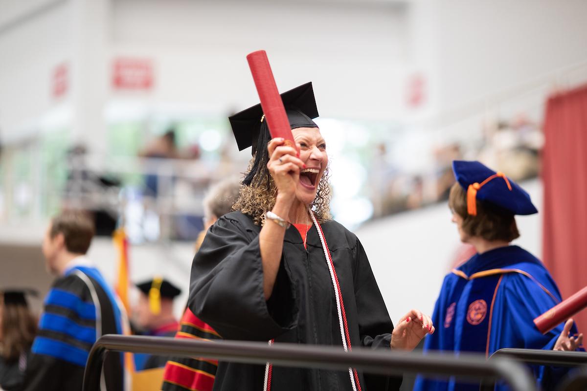 2019 Summer Commencement More than 400 graduates received degrees during Austin Peay State University's Summer Commencement on Aug. 9, 2019. Circuit Court Judge Kathryn Olita, 19th Judicial District, delivered the keynote address.