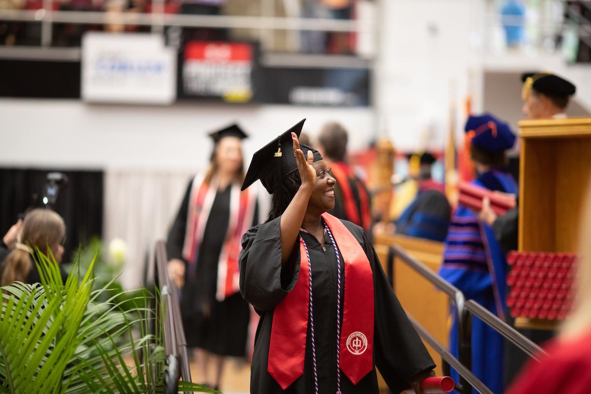 2019 Summer Commencement More than 400 graduates received degrees during Austin Peay State University's Summer Commencement on Aug. 9, 2019. Circuit Court Judge Kathryn Olita, 19th Judicial District, delivered the keynote address.