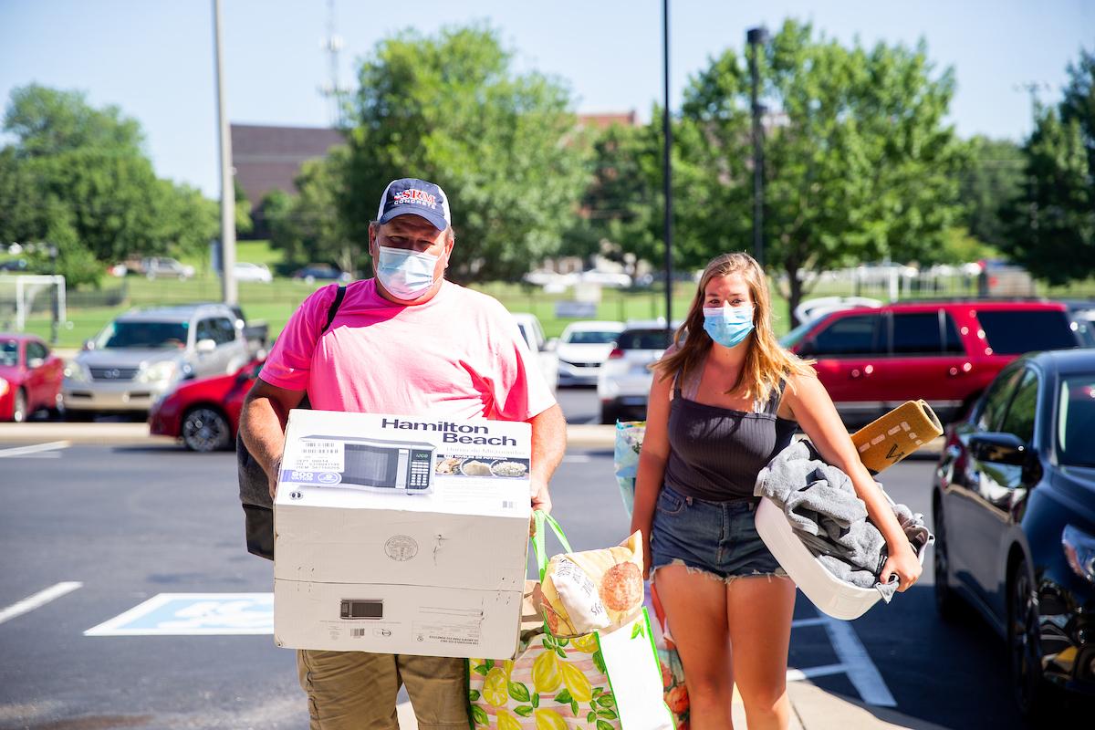 Welcome, students! 

Students started moving in on Saturday, and they’ll continue to move in for the fall semester through Friday.

To read more about the move-in schedule, click here. 

Hungry? 

To see when and where to eat on campus during move-in week, go to https://dineoncampus.com/apsu/movein-week. 
Need books, supplies and spirit gear? 

The Ann R. Ross Bookstore – at its new location at Fourth and College streets – is open 7:30 a.m.-6 p.m. Monday-Friday and 10 a.m.-4 p.m. on Saturdays. Visit https://apsu.bncollege.com/shop/apsu/home for more details.