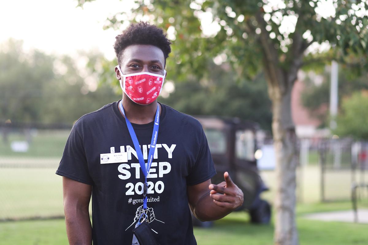 Austin Peay State University students participated on Thursday, Sept. 10, in “The Unity Step” – a solidarity walk on nearby trails to show they’re united in navigating social unrest affecting the country.