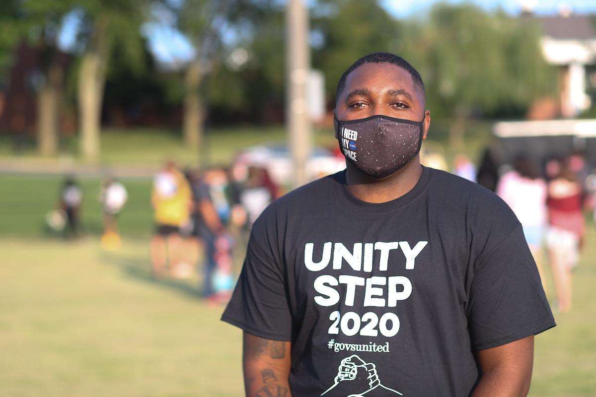 Austin Peay State University students participated on Thursday, Sept. 10, in “The Unity Step” – a solidarity walk on nearby trails to show they’re united in navigating social unrest affecting the country.