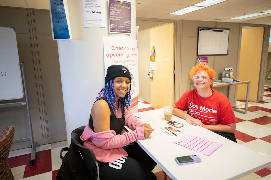 The Adult, Nontraditional and Transfer Student Center hosted a welcome back lunch on Wednesday, August 31, that showed off the center with free lunch, Mario Kart matches and trivia. Madison Casey | Student Photographer