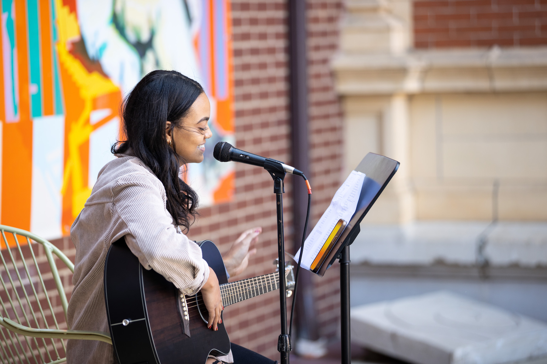 This week's photos come from a health and human performance class and the donation of a Steinway piano - and everything between.
