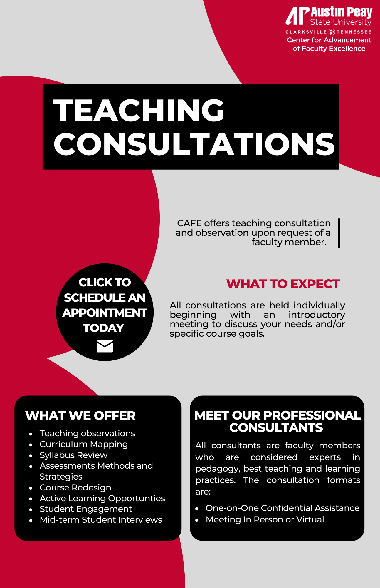 Teaching Consultations March 2023