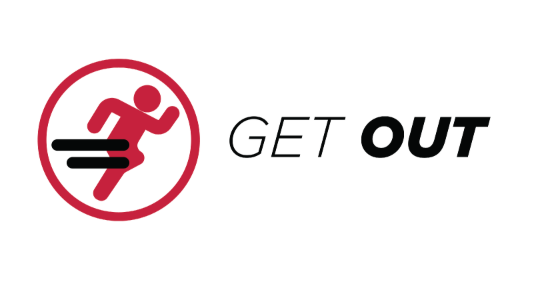 Get out Get Out logo