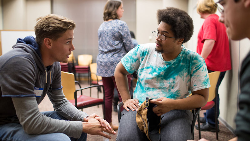 Counseling students host crisis training