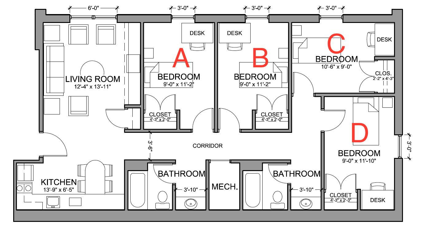 Blount Floor Plan