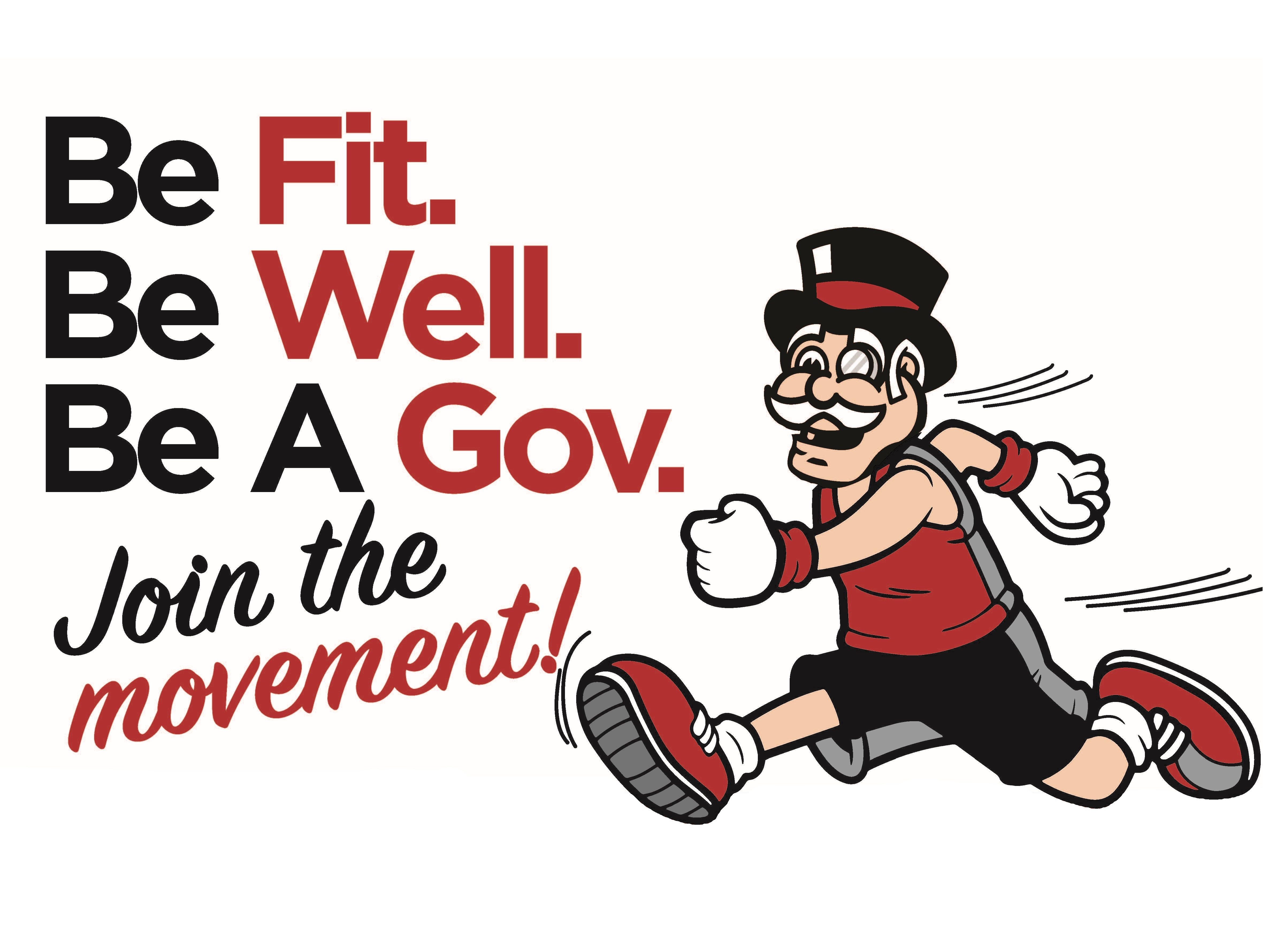 Be Fit Be Well Be a Gov Logo