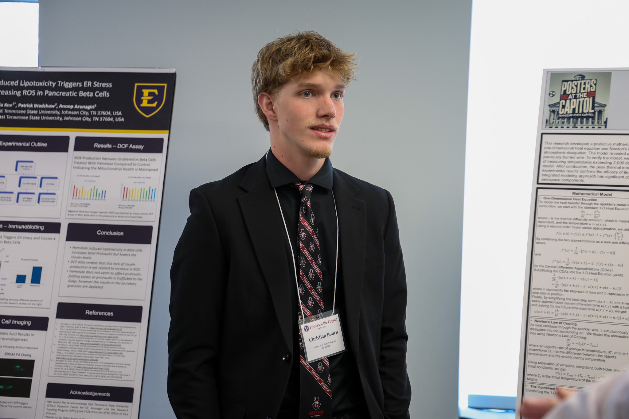 Christian at Posters at the Capitol