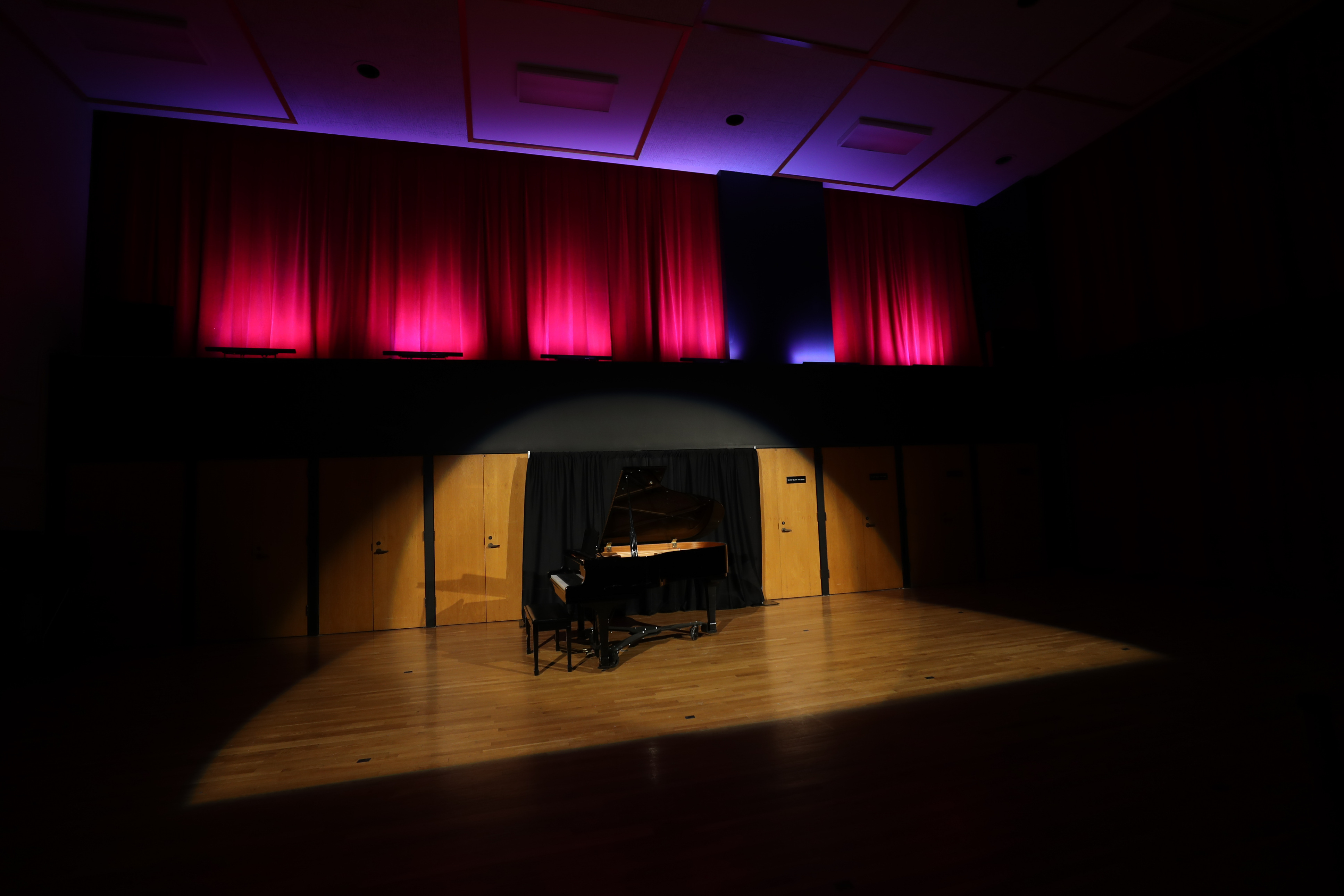 Concert Choir rehearsal