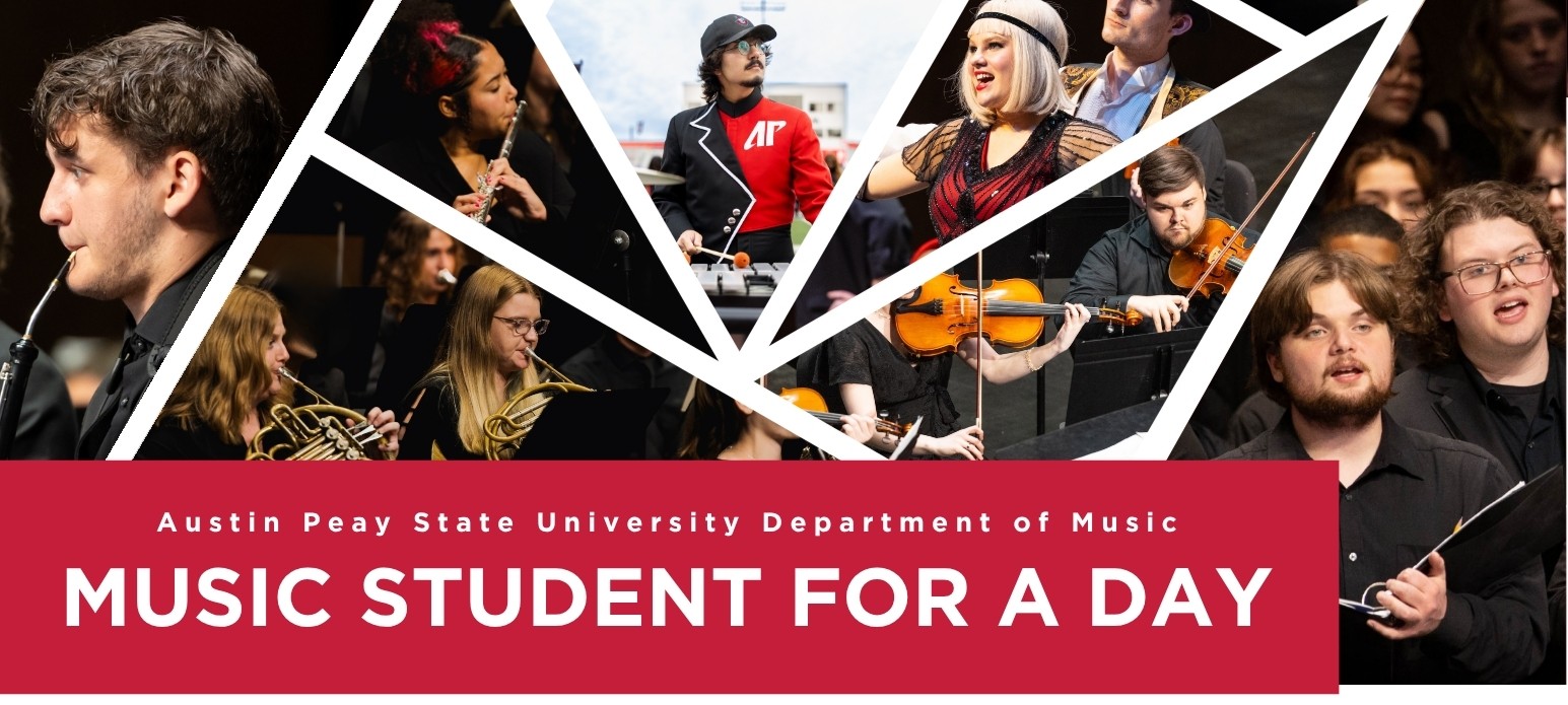 Music Student For A Day Banner