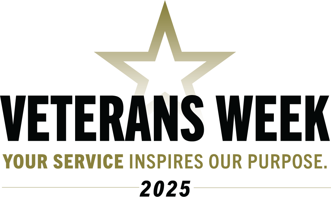 Veterans week logo