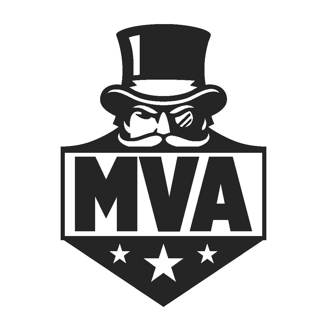 MVA Shield logo showing the gov header above a shield that says MVA with 3 stars 