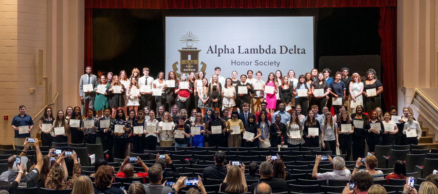 Alpha Lambda Delta Induction Ceremony 2026