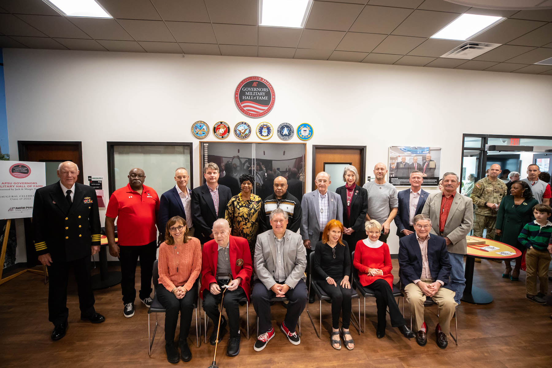 Inductees and families