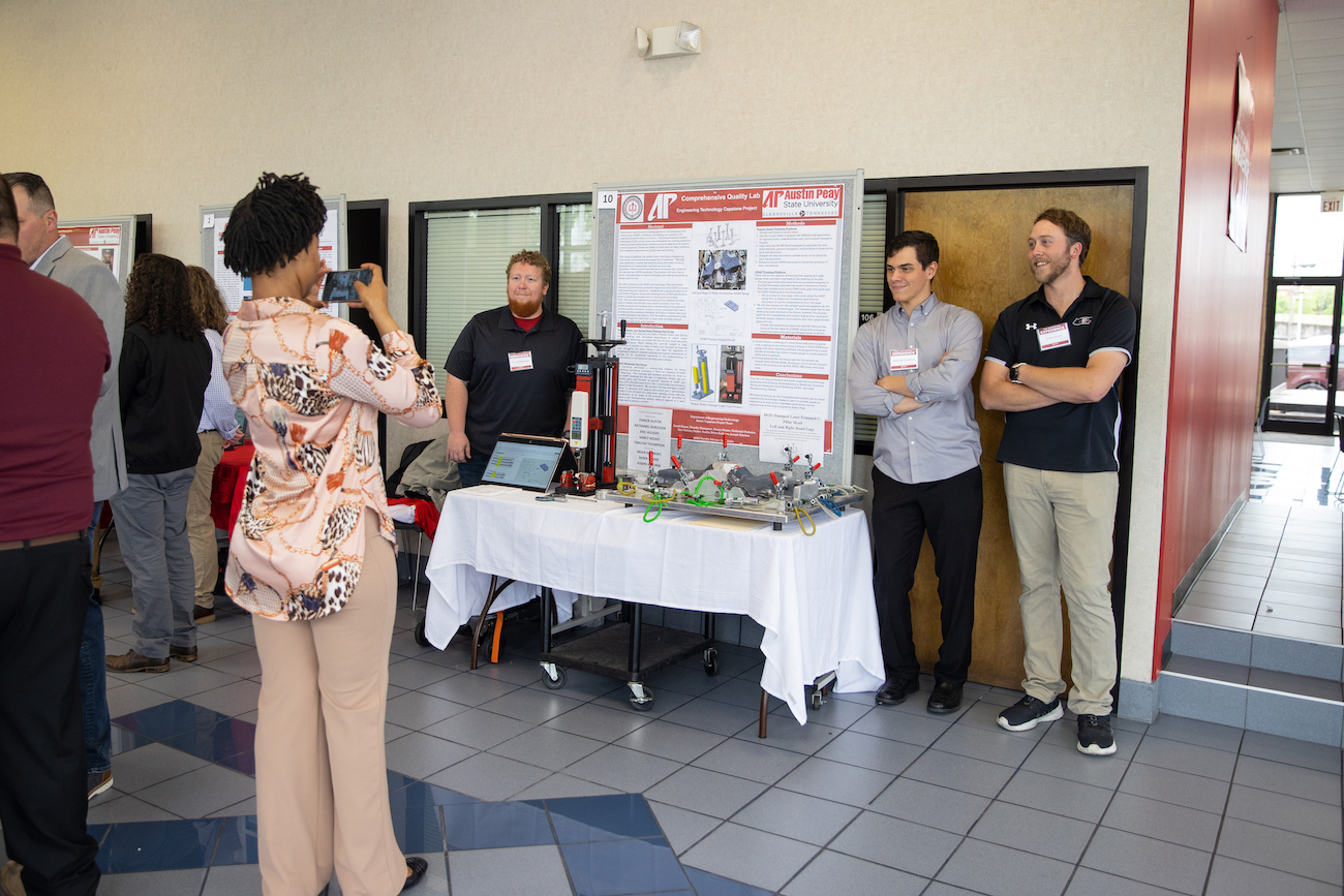 Students from APSU’s College of STEM have multiple opportunities to publicly present their research throughout the year.