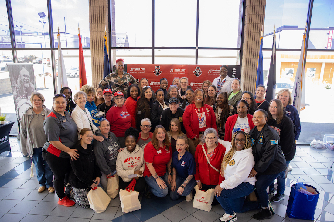 Attendees at APSU’s third annual Education Summit for Women Veterans. | Photo by Ally Shemwell
