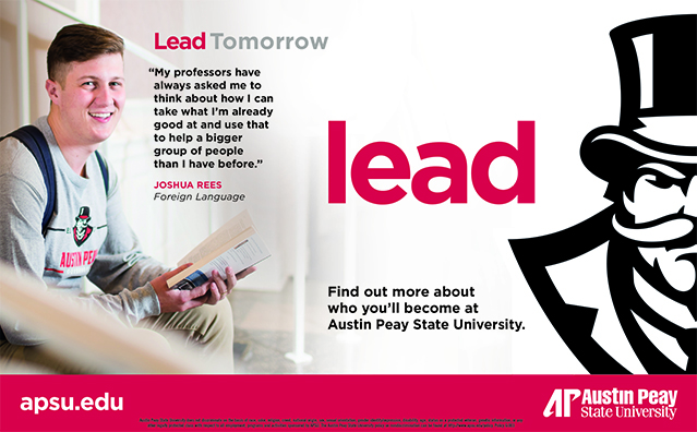 One of the pieces of the Lead: Leading Through Excellence Brand pieces.