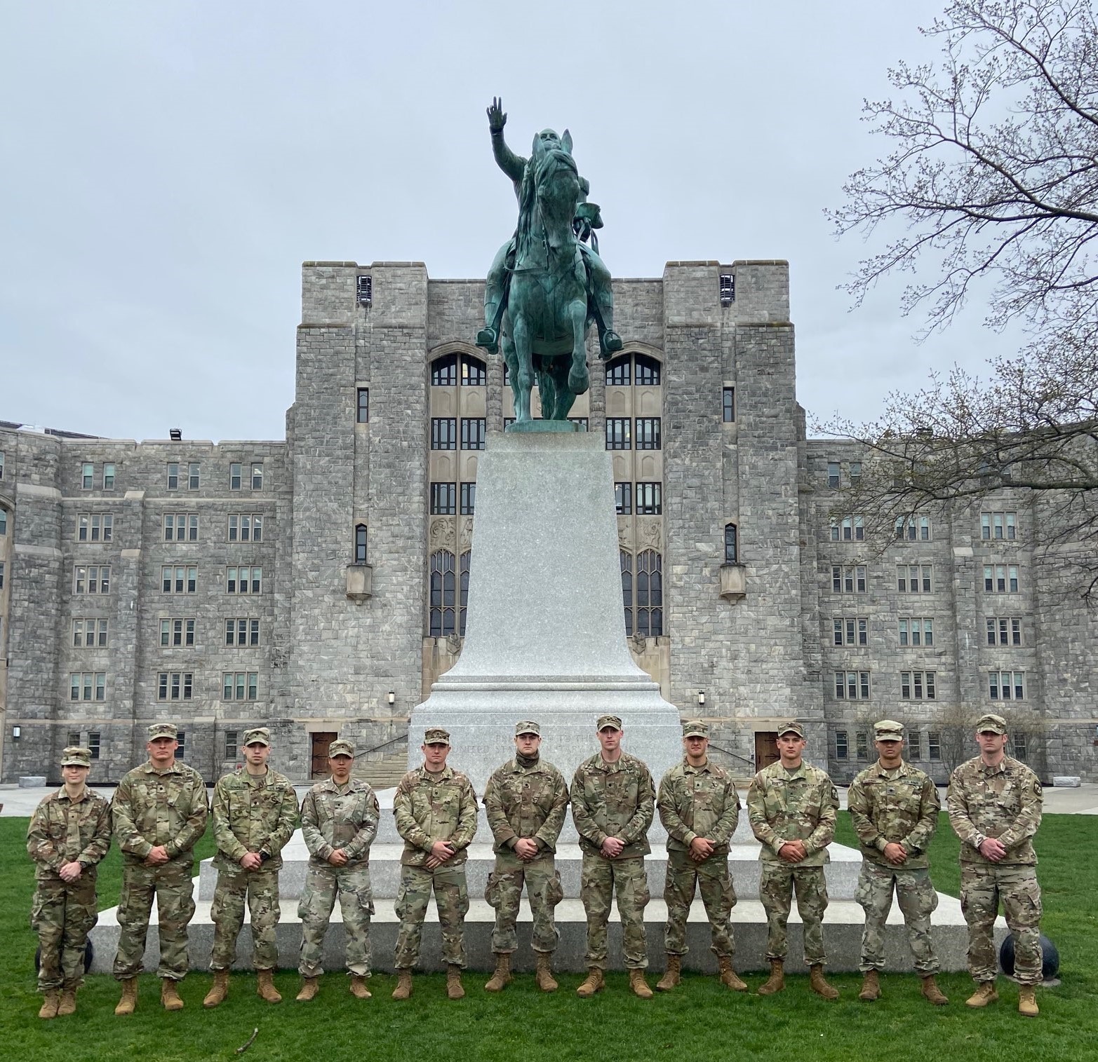 Austin Peay’s ROTC Ranger Challenge team will compete at Sandhurst, the world’s premier international academy military skills competition, starting today.  The team will be one of the teams who earned a spot to compete at this year’s prestigious competition, which runs through the weekend.  The team last competed at Sandhurst, hosted by the U.S. Military Academy at West Point, New York, in 2019. The event was canceled because of the COVID-19 pandemic last year.  Check www.apsu.edu/news for updates on Saturday, Sunday and Monday. You also can follow the team’s progress at West Point’s Sandhurst page.  Who’s on the team  Ryan Nanzer is the captain of the team. He and five other ROTC students return from last year’s team. They are:  • Thomas Rose. • Shawn King. • Cherady Fine. • Zachary Labas. • Thomas Porter.  The other members of the team who traveled to West Point are:  • Quinton Nunn. • Thomas Haas. • Dylan Dominique. • Christopher Mains. • Angela Kim.  Mark Harrington II is the team’s alternate.  The team has been rigorously training for Sandhurst by conducting dismounted foot marches, weight training, running, and individual and group skills training, said Lt. Col. Mark Barton, the professor of military science for Austin Peay’s ROTC program.  ‘Tenacity and grit of future military leaders’  The U.S. Military Academy has hosted the competition since 1967, and it has grown to include teams from across the country and the world. The competition takes the cadets through a rigorous 36-hour course “to test warrior spirit, team cohesion and dedication to mission accomplishment.”  The course covers 16 events across 27 miles and tests individual and squad military skill mastery.  This year, 16 Reserve Officer Training Corps programs, 25 U.S. Military Academy teams and three teams from other U.S. service academies. International teams are not competing this year because of COVID-19 restrictions.  The Austin Peay team earned its spot at Sandhurst by winning the 7th Brigade ROTC Bold Warrior Challenge in October 2019 at Fort Knox, Kentucky. Austin Peay defeated 37 schools from Tennessee, Kentucky, Indiana, Michigan and Ohio.  To learn more  • To learn more about Austin Peay’s ROTC program, go to https://www.apsu.edu/rotc. • For more about the Sandhurst competition, visit https://www.westpoint.edu/military/department-of-military-instruction/sandhurst.