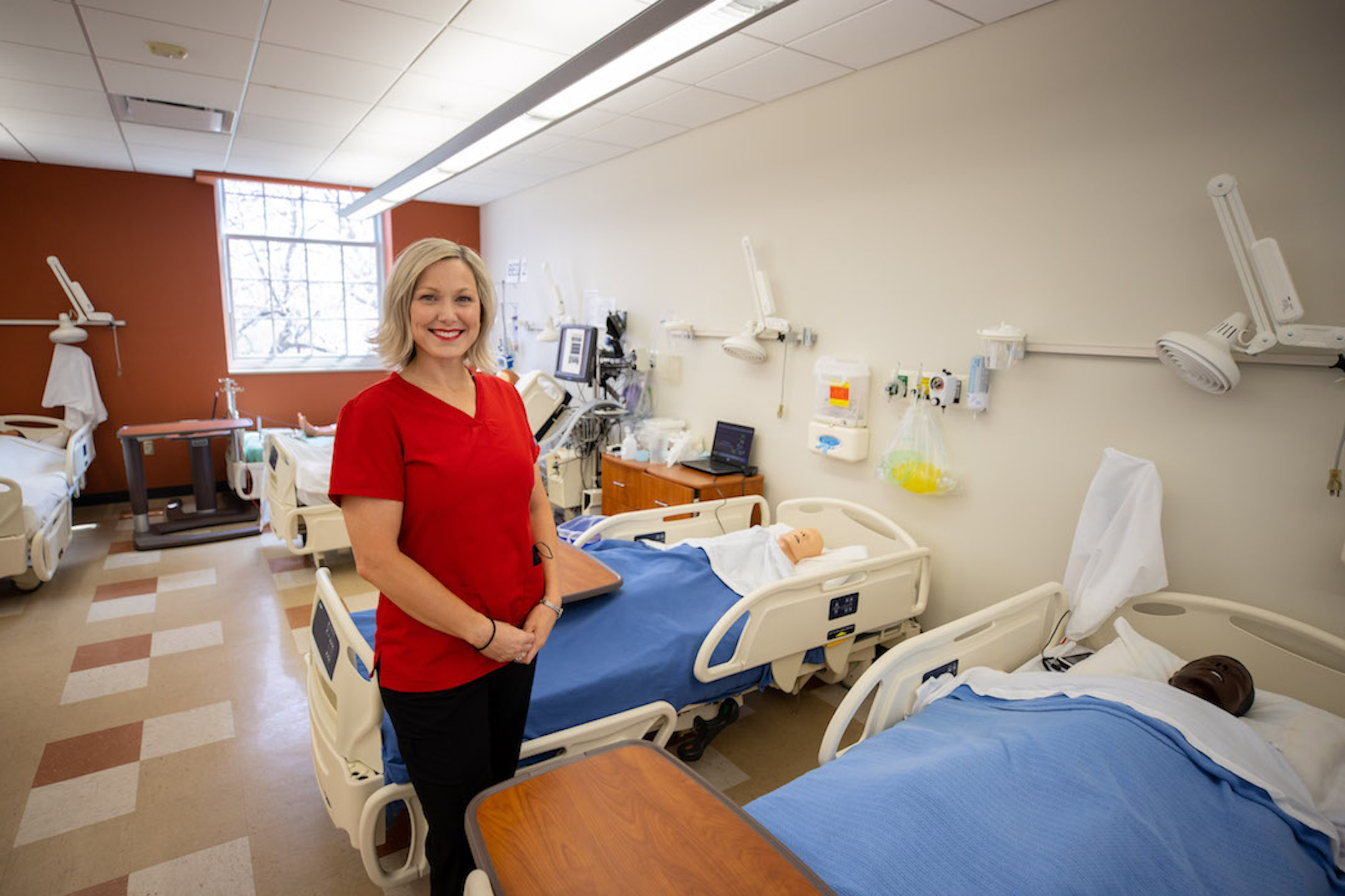 WASHINGTON, D.C. – The Society for Simulation in Healthcare announced On March 30 that Austin Peay State University adjunct Adrienne Wilk, MSN, RN, CHSE, CNE, CHSOS-A, has earned the international Certified Healthcare Simulation Operations Specialist-Advanced™ (CHSOS-A™) credential.  She joins the ranks of 25 people from four countries who have achieved this distinction.  Wilk submitted a portfolio that demonstrated her advanced performance as an operations specialist in the healthcare simulation field. This was peer-reviewed against established standards of performance.   The comprehensive CHSOS-A™ credential covers design, delivery, technological and operational simulation principles, as well as leadership and demonstrated impact on the field to meet the needs of healthcare learners at all levels.  Wilk is an adjunct faculty at Austin Peay State University’s School of Nursing. She assists Nursing Simulation Coordinator Cindy Meyer in managing the simulation curriculum in the school’s Nursing Simulation Center.  More about the Society for Simulation in Healthcare  The largest healthcare simulation organization in the world, the Society for Simulation in Healthcare (SSH) is a 501(c)3 organization with more than 4,900 members from more than 60 countries. SSH’s purpose is to serve a global community of practice enhancing the quality of healthcare. SSH was established in 2004.  The mission of SSH is to serve its members by fostering education, professional development, and the advancement of research and innovation; promote the profession of healthcare simulation through standards and ethics; and champion healthcare simulation through advocating sharing, facilitating, and collaborating.