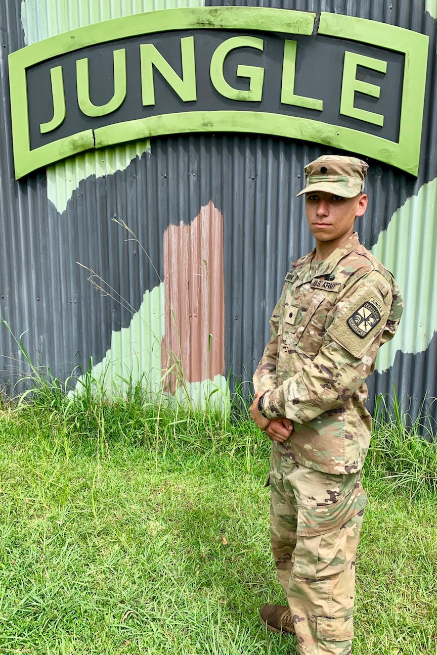 “All the tactics you learn in ROTC or at Fort Campbell is pretty much useless in the jungle.” Bertoni, a senior history major, said. “You can’t even see the guy in front of you.”