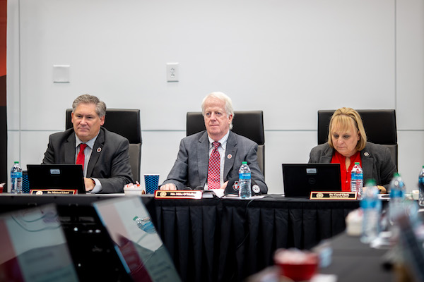 A recent Austin Peay State University Board of Trustees meeting. 