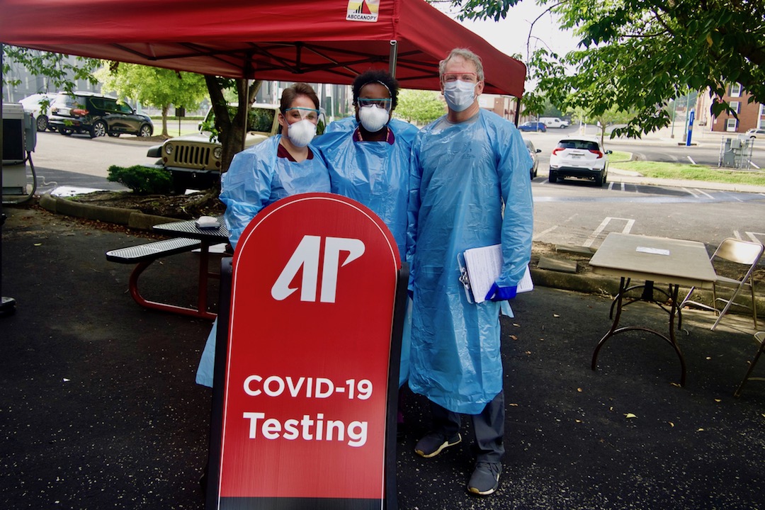 Austin Peay State University – in partnership with the Tennessee Department of Health – is offering free COVID-19 testing on campus to faculty, staff and students who meet specific conditions.  Boyd Health Services Testing is conducting the testing under the red tent from 9-11 a.m. Monday-Friday at the rear entrance of the Ard Building at the corner of College Street and University Avenue.  Anyone getting a test can park in spots marked “Patient Parking Only.”  Testing will be offered on a drop-in first-come, first-served basis. No appointment is necessary.  Upon arrival, patients will create an online account at everlywell.com/register and complete Boyd Health Services paperwork before getting their nasal swab from medical staff.  Patients will receive their results by phone or their online account within two-three days.  Boyd Health Services officials urge you to seek testing immediately if any of these conditions apply to you:  • You have COVID-19 symptoms such as fever or chills, cough, shortness of breath, body aches, new loss of taste, sore throat, nausea or diarrhea. • You have been in close contact (within six feet for 15 minutes or more) with someone confirmed to have COVID-19. • You have been informed that you are a member of a group or team that is undergoing surveillance testing.  Anyone meeting these conditions and seeking testing is also asked to submit a COVID-19 Self Report form here.  To learn more about COVID-19 testing at Austin Peay, visit https://apsu.edu/health-and-counseling/boyd-health-services/covidtesting.