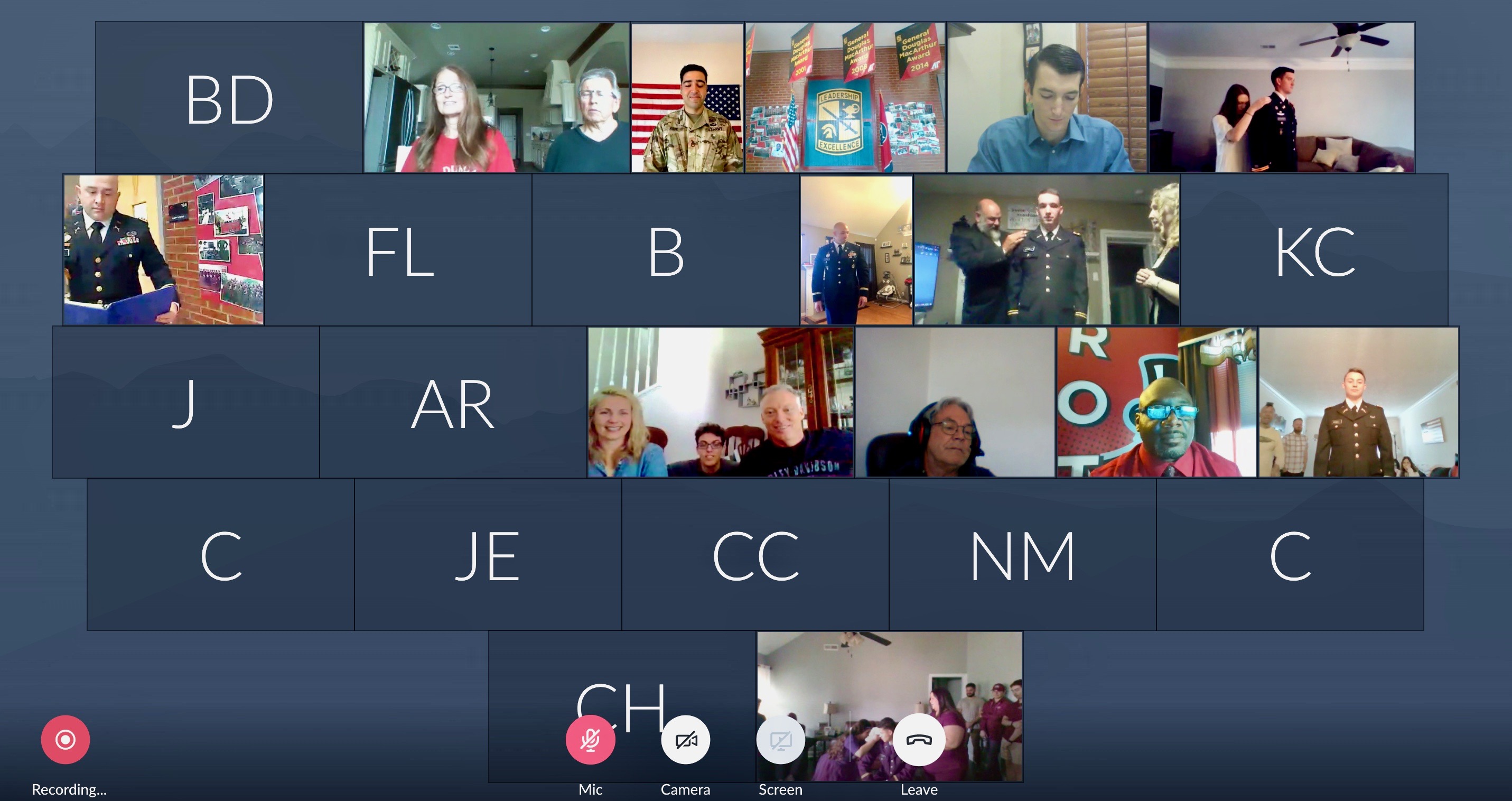 For the first time ever, Austin Peay State University held a virtual commissioning ceremony for its graduating class of ROTC students.