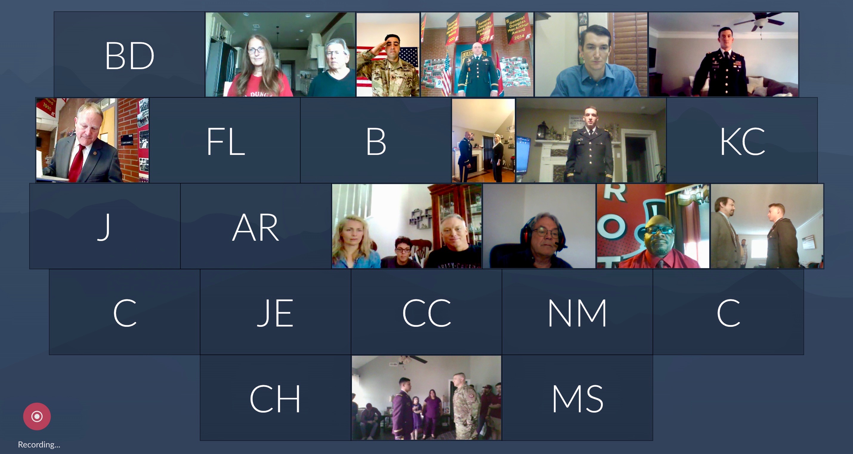 For the first time ever, Austin Peay State University held a virtual commissioning ceremony for its graduating class of ROTC students.