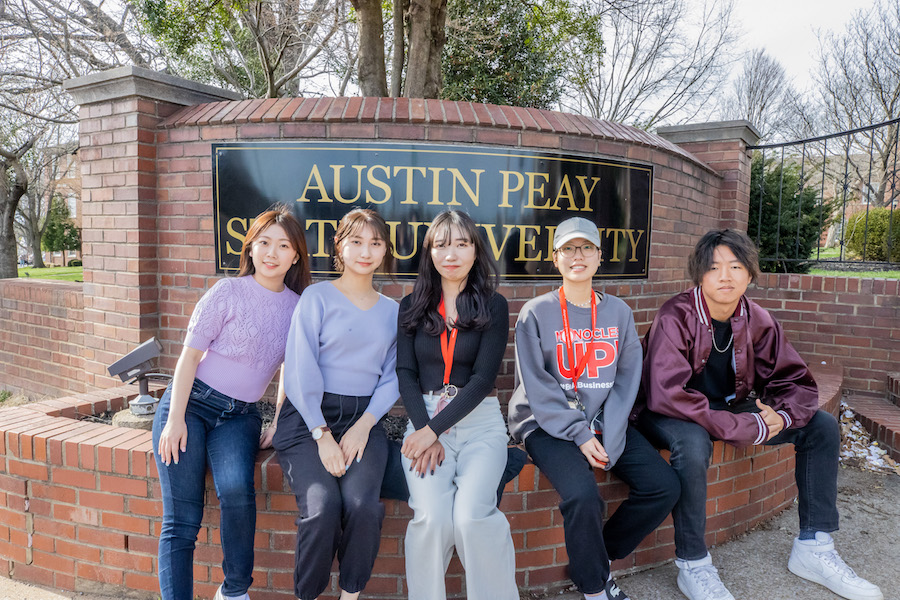 Japanese exchange students polish English, experience Western culture at Austin Peay