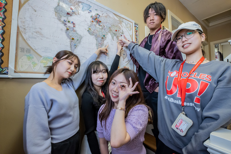 Japan students
