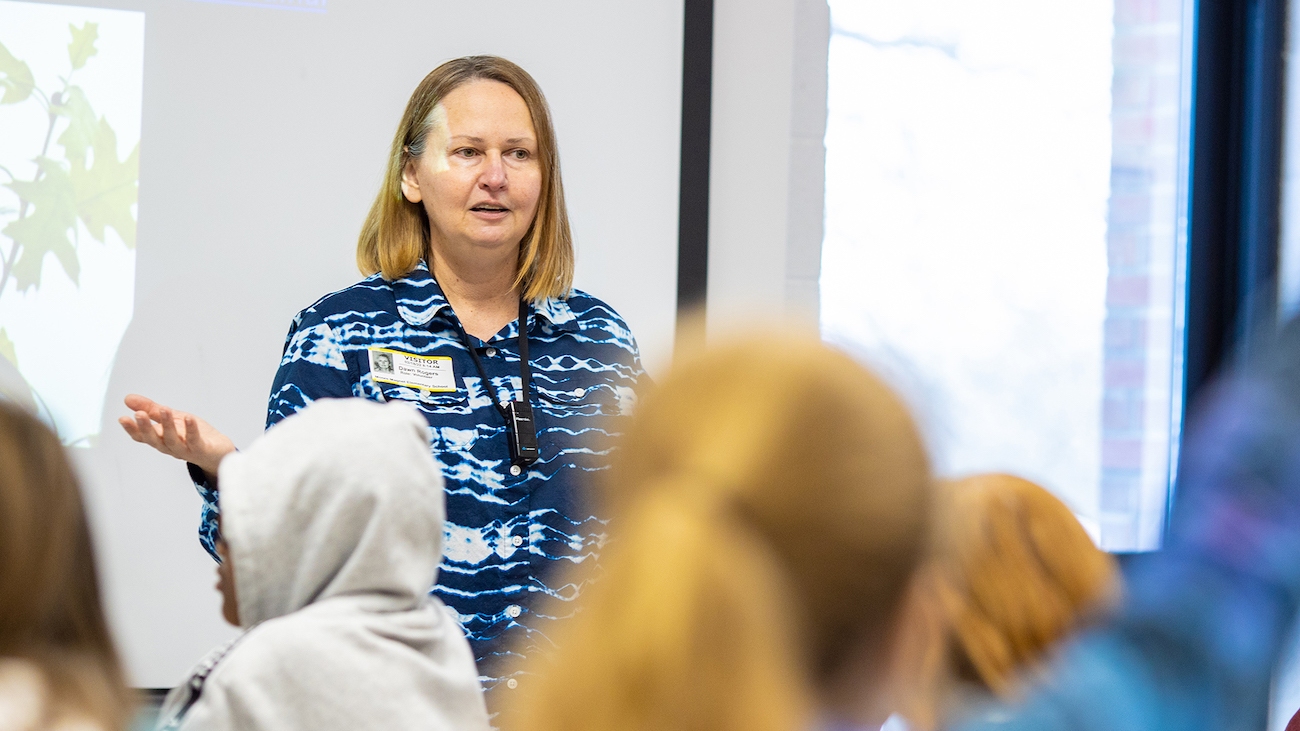 Michelle Rogers, an APSU biology instructor, is coordinating an upcoming Sustainability Forum on campus with the Clarksville-Montgomery County Sierra Club. Twelve candidates running for local and state office are scheduled to appear. 