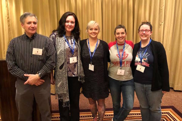 APSU students stand together during the national Phi Alpha Theta History Conference in New Orleans