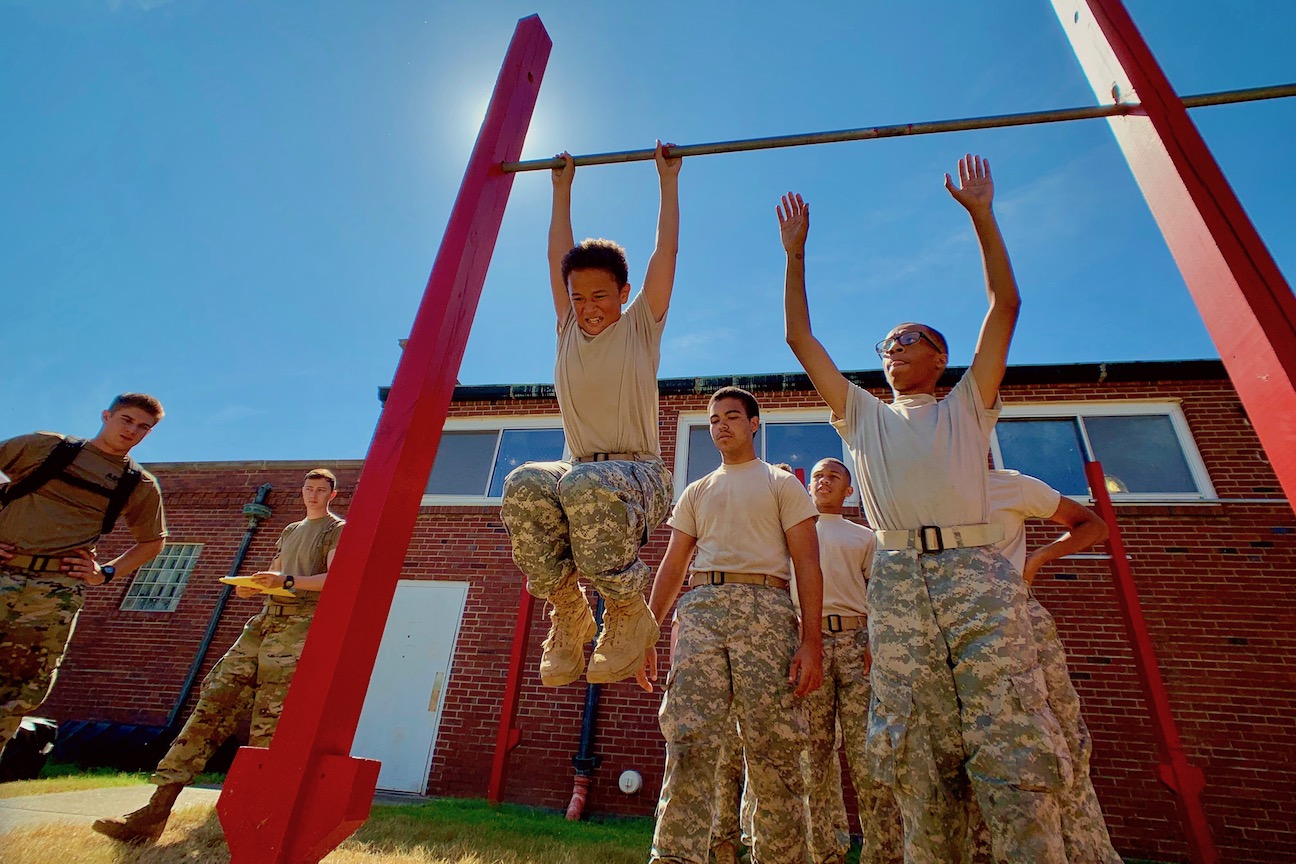 Photos: ROTC hosts high school teams at Raider Challenge