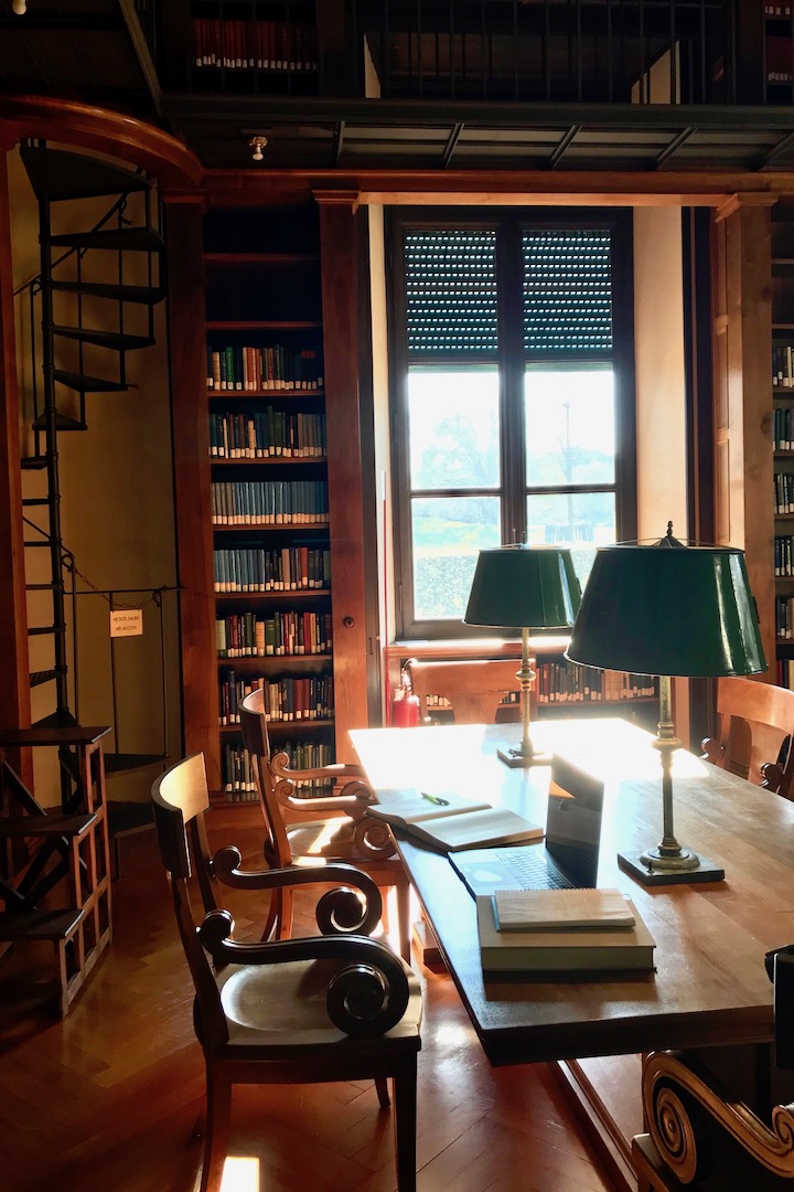 Smithers is researching in the American Academy in Rome’s Arthur and Janet C. Ross Library.