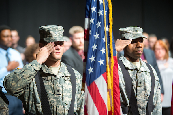 APSU's Military Graduate Ceremony is one way the University helps serve veterans and active-duty military