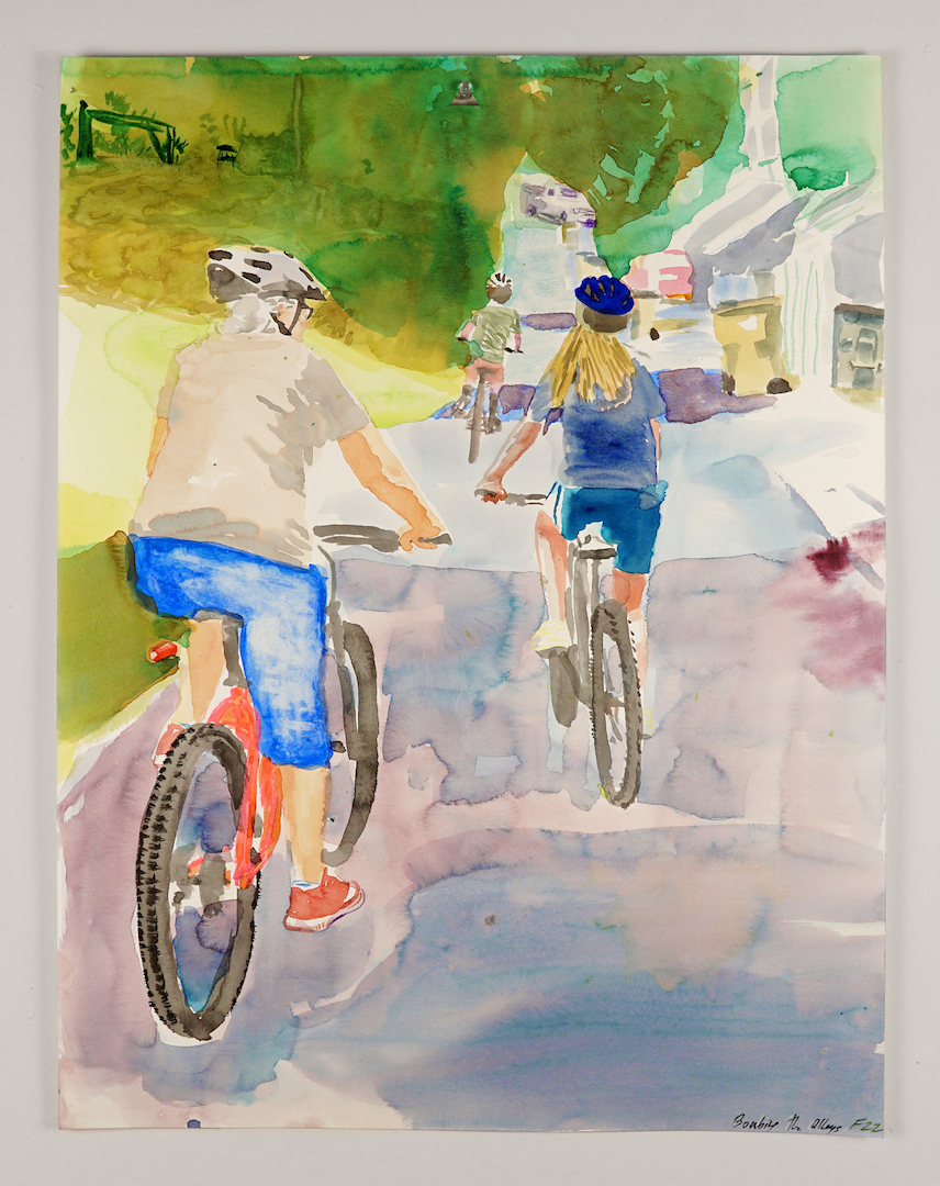 "Alley Riding" by Paul Collins.