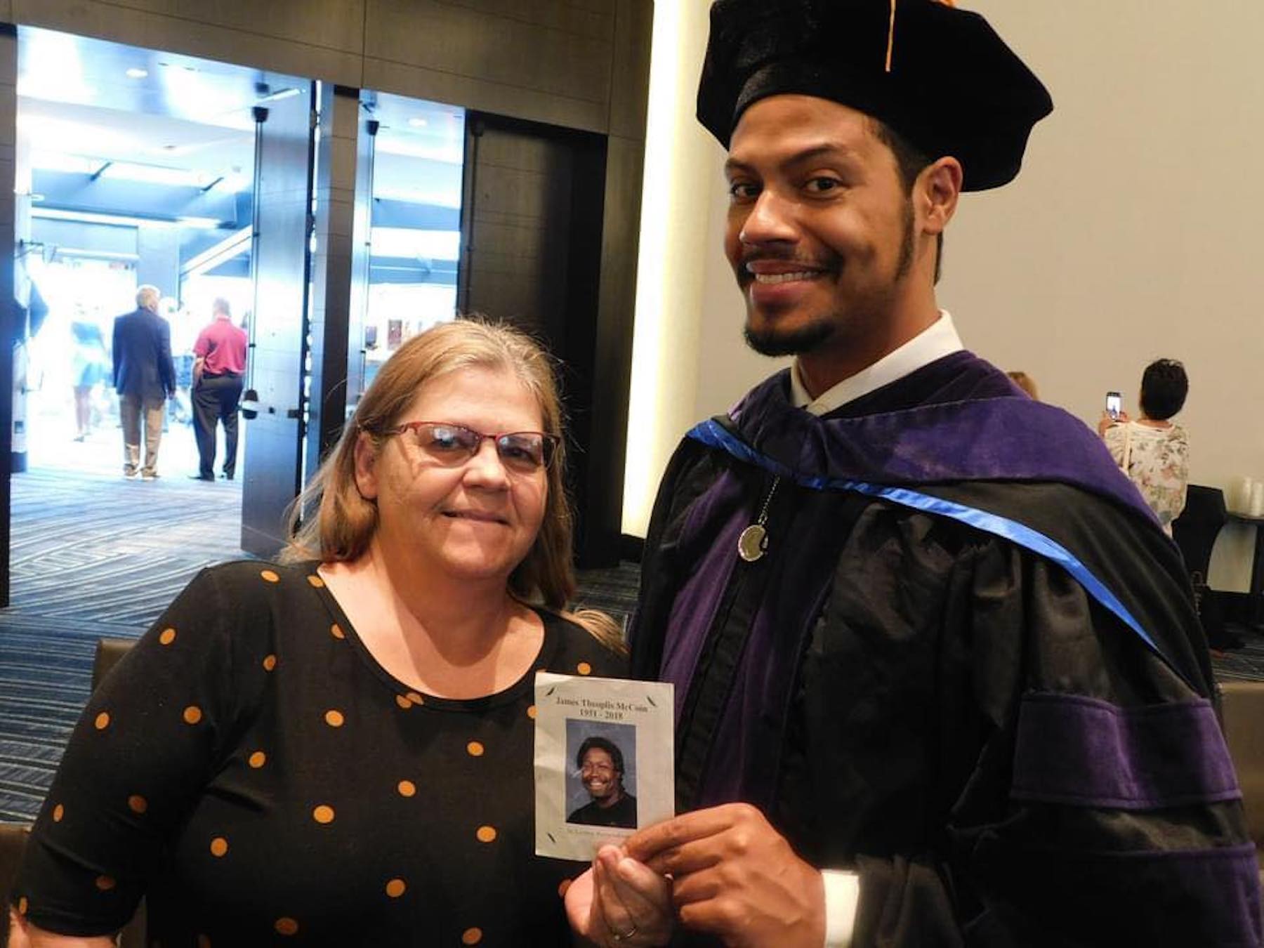 Angie McCoin and the late James T. McCoin II, an APSU alum and lawyer who advocated for youth and community-focused clients. | Contributed photo