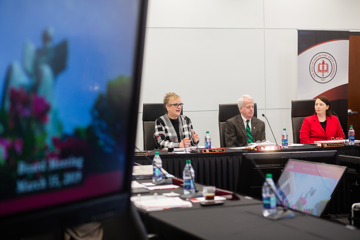 On Sept. 19-20, the Austin Peay State University Board of Trustees will host its fall meetings on the APSU campus. 