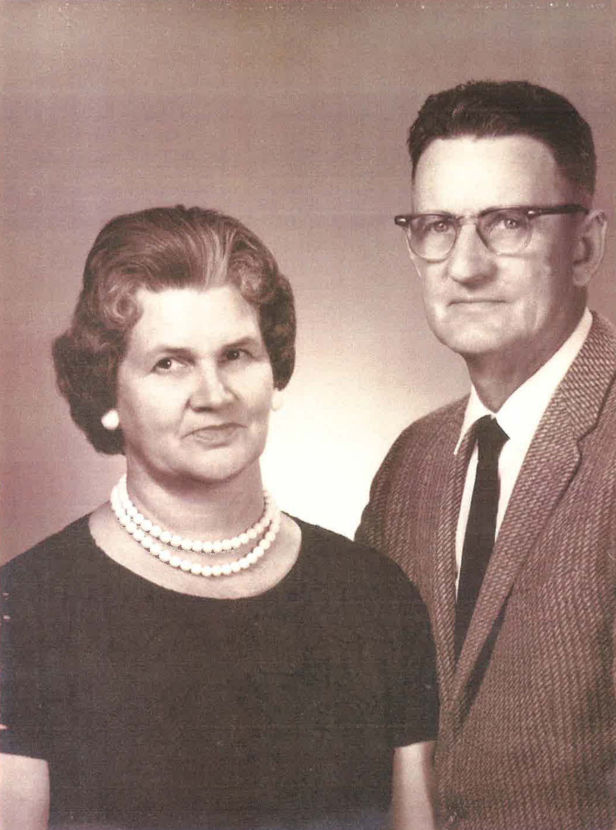 Mary Lena Brunson-Chapman and Alfred T. Chapman. 